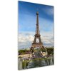 Vertikálny foto obraz akrylový Eiffelová veža Paríž 50x100 cm