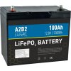 A2D2 LiFePO4 12,8V 100Ah M8 LFA2 12V100C10 M8B3