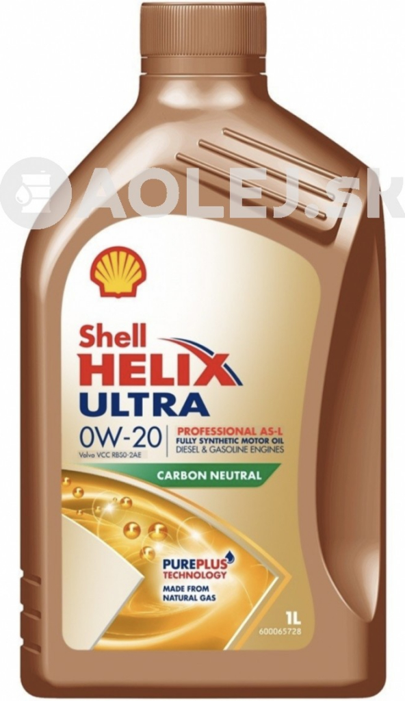 Shell Helix Ultra Professional AS-L 0W-20 1 l