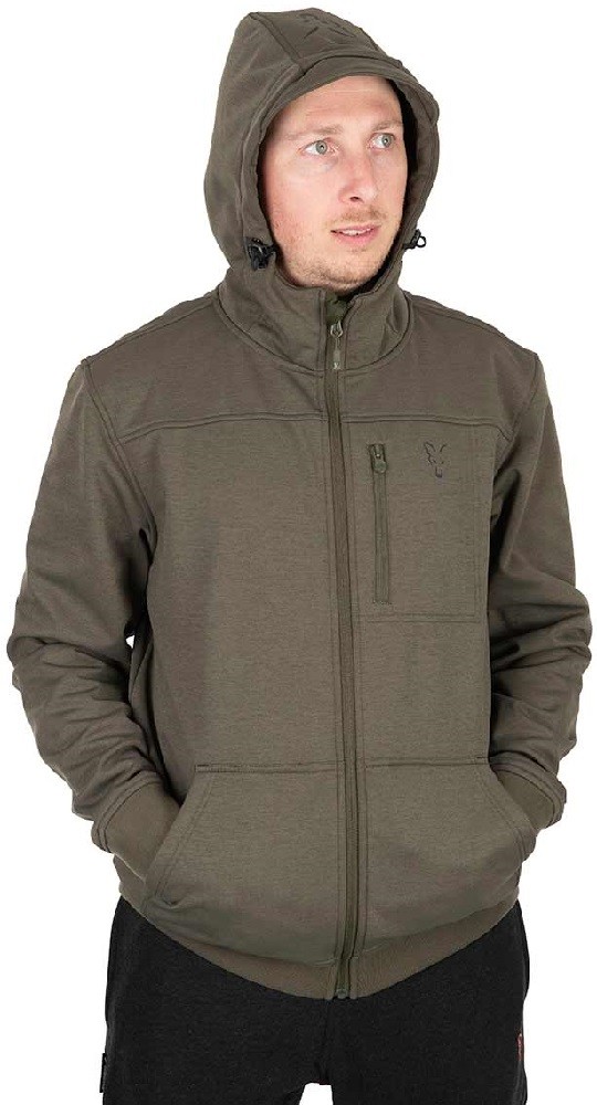 Fox Collection Soft Shell Jacket Green & Black