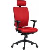 Kancelárska stolička GALA PLUS PDH SL 1580 SYN červená BN14 + podrúčky AR08 - dopredaj - 1 kus - 1 KS - čalúnené - textília (PES, POP, PAN) - - áno - 5 - 8 hodiny - Antares - 43 - plastový - áno - 55