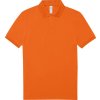 B&C | My Polo 180, Piqué polo, oranžová pure, M