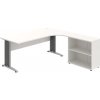 OFFICE PRO s.r.o. HOBIS kancelársky stôl pracovný, zostava ľavá - CE 1800 HL, biela