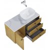 Lotosan LN8908 VERSE skrinka pod dosku 100 cm, pravá 100 x 54 x 45,6 cm dub verse