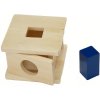 Montessori Box na vkládání kostky