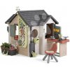 Domček Záhradník s posedením pre opravára Garden House Life Smoby s odkvapom rozšíriteľný s UV filtrom od 24 mes