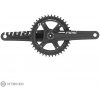 SRAM Apex 1 BB30 kľuky, 42 z. X-SYNC, 1x10/1x11, black 172.5 mm