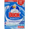 Duck Fresh Discs osviežovač a čistič toalety so sviežou vôňou Marine 2 x 36 ml