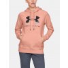 Under Armour Dámska mikina Rival Fleece Sportstyle Graphic Hoodie Ružová XL
