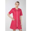 Dámske zdravotnícke šaty na zips M-173C, malinová (Zdravotnícke oblečenie)