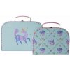 Bella Rose Detský kufrík Jednorožec – set 2 ks