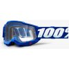 Zjazdové okuliare 100% ACCURI 2 Clear Lens - Blue
