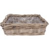 Prosperplast RATO LOW Kvetináč 26,2cm 15,8l ratan mocca DRTS265L