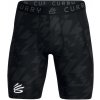 Pánske kompresné kraťasy Under Armour CURRY HG PRTD SHORTS čierne 1379829-002 - M