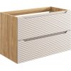 ArtCom Skrinka pod umývadlo OCEAN Beige 82-90-2S | 90 cm