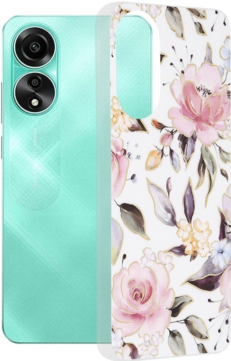 Techsuit Oppo A78 4G Techsuit Marble multifarebná