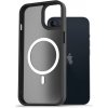 Púzdro AlzaGuard Matte Case Compatible with MagSafe iPhone 13 čierne