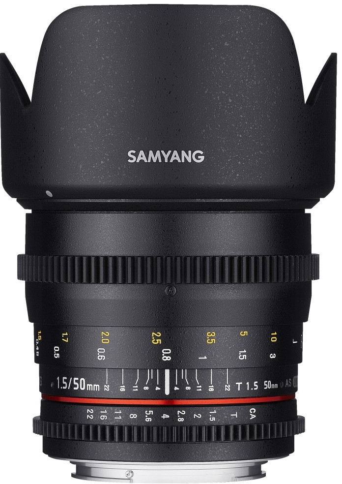 Samyang 50mm T1.5 VDSLR MFT