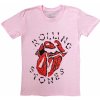 The Rolling Stones tričko Hackney Diamonds Painted Tongue Ružová S