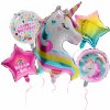 Legami Let'S Party! - 5 Birthday Party Balloons - Unicorn uni