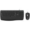 Genius KM-123 sada klávesnice drôtová (USB) CZ/SK, čierna s optickou myšou 31330013403