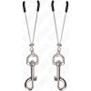 Kink - Thin Hook Nipple Clamp Silver 7 cm
