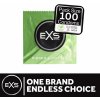 EXS Comfy Fit Ribbed and Dotted Condoms 12 ks