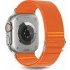 TECH-PROTECT ŘEMÍNEK NYLON SLIP APPLE WATCH 6 / 7 / 8 / 9 / 10 / SE / ULTRA 1 / 2 (44 / 45 / 46 / 49 MM) ORANGE