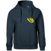 Vortex logo na prsia - Oversized mikina dámská Moon - kratšia + širšia - 2XL ( Tmavomodrá (takmer čierna) )