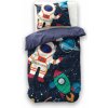 Sleeptime Detské obliečky Space man 2 Blue 140x200/220,60x70cm
