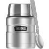Thermos Termoska na jedlo so skladacou lyžicou a šálkou - nerez 470 ml