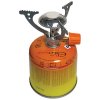 Sada: kempingový varič BASIC s reguláciou +300g kartuša, závit 7/16“, Elico