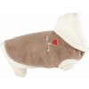 Zolux Obleček s kapucňou pre psov TEDDY béžový Dĺžka: 25cm