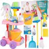 Majlo Toys Dětský úklidový vozík s příslušenstvím Little Helper