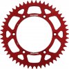SUPERSPROX Hliníková reťazová rozeta SUPERSPROX RAL-1512:50-RED červené 50T, 520