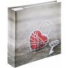 Hama Fotoalbum Memo Rustico Metal Heart 10x15/200 + Popisové Pole
