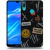 Picasee silikónový prehľadný obal pre Huawei Y7 2019 - STICKERS x TAGS