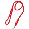 Vodítko BUSTER Reflective lanové 120cm/8mm červené
