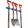 Držiak na náradie a násady TT5039, Alu + plast, 4 pozície, na stenu, 2-3 cm
