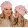 Fashionweek Dámska zimná čiapka BEANIE šmoulinka ZIZI-A4 Farba: Ružový, Veľkosť: Universal