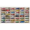 POLICA TIR NA AUTÍČKA AUTÍČKA 48 PREHRADIEK DREVENÁ HOT WHEELS ORGANIZÉR DREVO