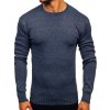 Tmavomodrý pánsky sveter Bolf 8364