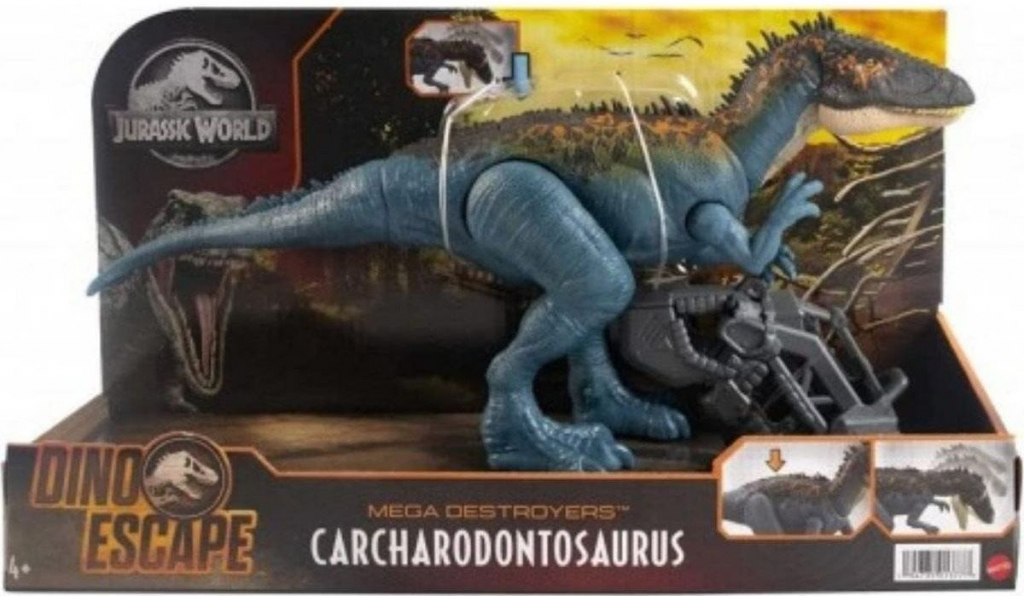 MATTEL Jurský svět Dino útěk Carcharodontosaurus