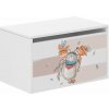 Drevený box na hračky, BEAR and FOX