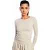 Dámske tričko GymBeam Women‘s Aura Long Sleeve T-Shirt Grey L