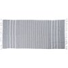 Textilomanie Plážová osuška FARAO 90 x 180 cm, sivá 70% bavlna | 30% polyester