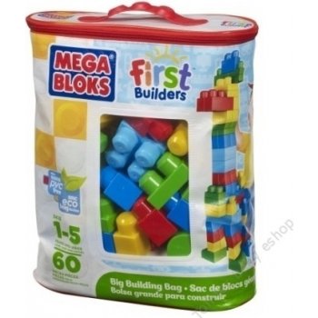 Mega Bloks 08416 Kostky v plastovém pytli, 60 ks