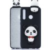 Gumený 3D kryt na Huawei P30 Lite -Red Bow Panda
