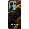Picasee Fashion Case pre Xiaomi Redmi Note 13 Pro 4G - OKTAGON - Fightflow Abstract