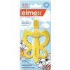 ELMEX BABY HRYZÁTKO A ZUBNÁ KEFKA zubná kefka v tvare hryzátka pre deti od 0-12M, 1x1 ks